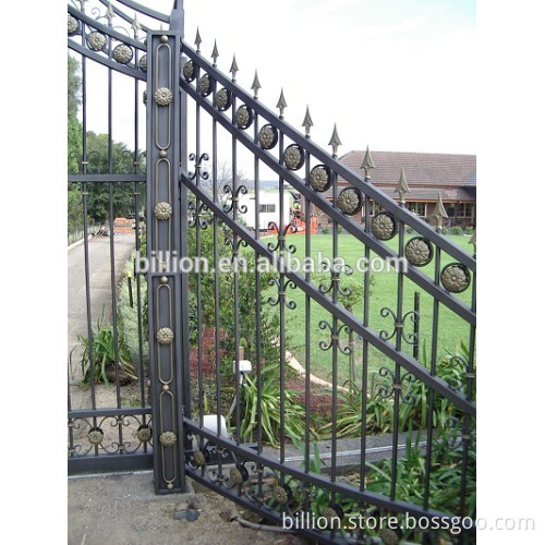outdoor wrought iron railings